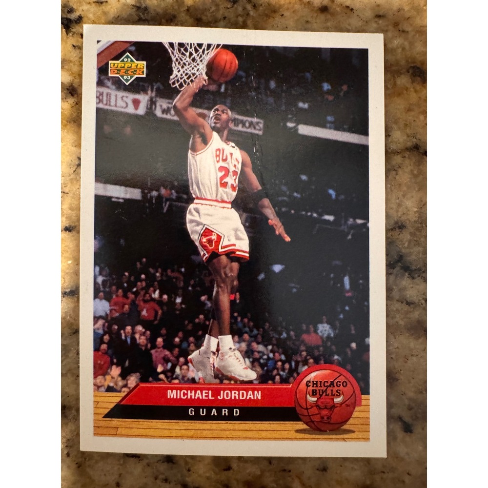 Michael Jordan #P5 1992-93 Upper Deck McDonald's NBA Fantasy Packs Chicago Bulls